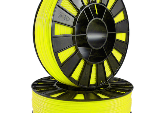 Пластик для 3D-принтеров, SEM, ABS желтый флуоресцентный